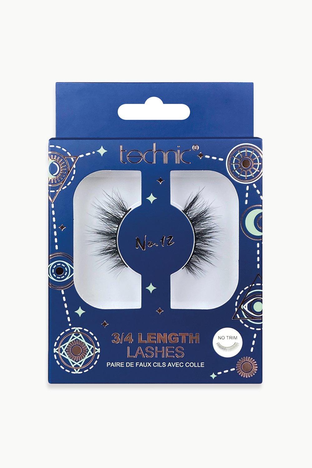 Technic Faux Mink 3/4 Length Lashes Nepwimpers - No.12, Black