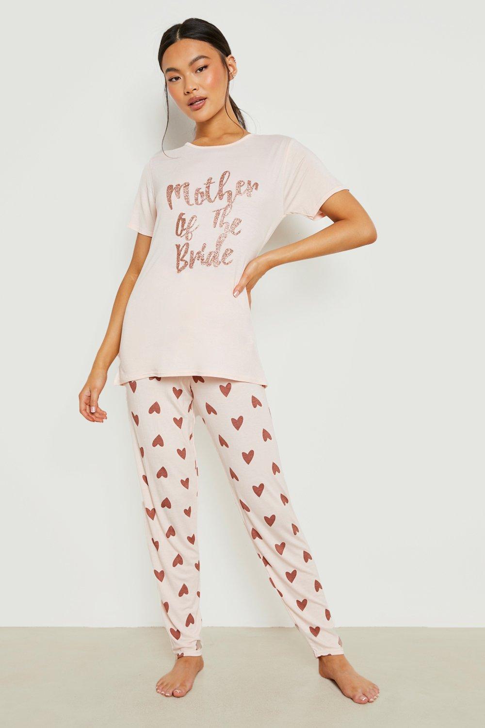 Mother Of The Bride Pajamas, Gold