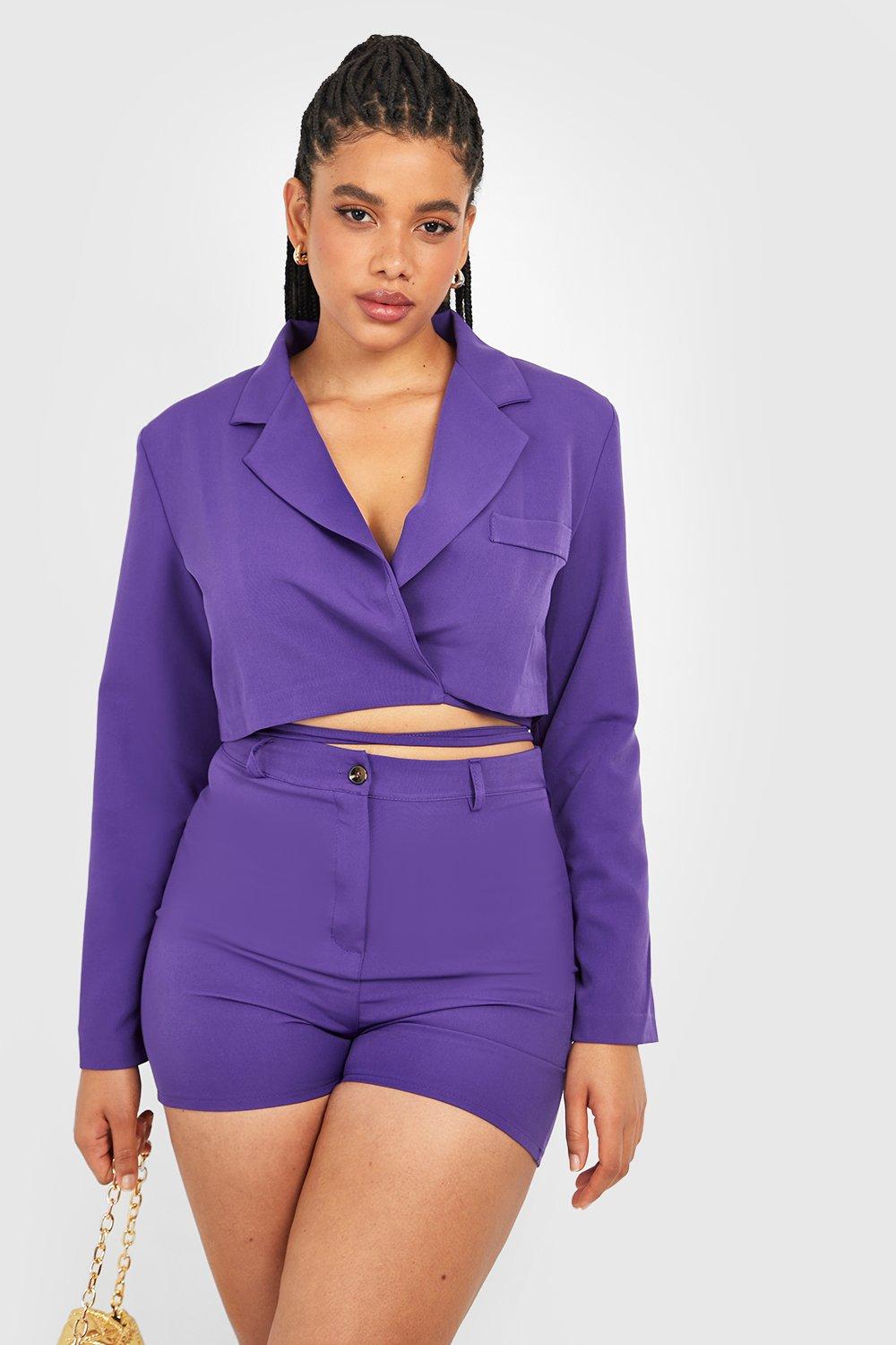 Plus Kostymshorts, Purple