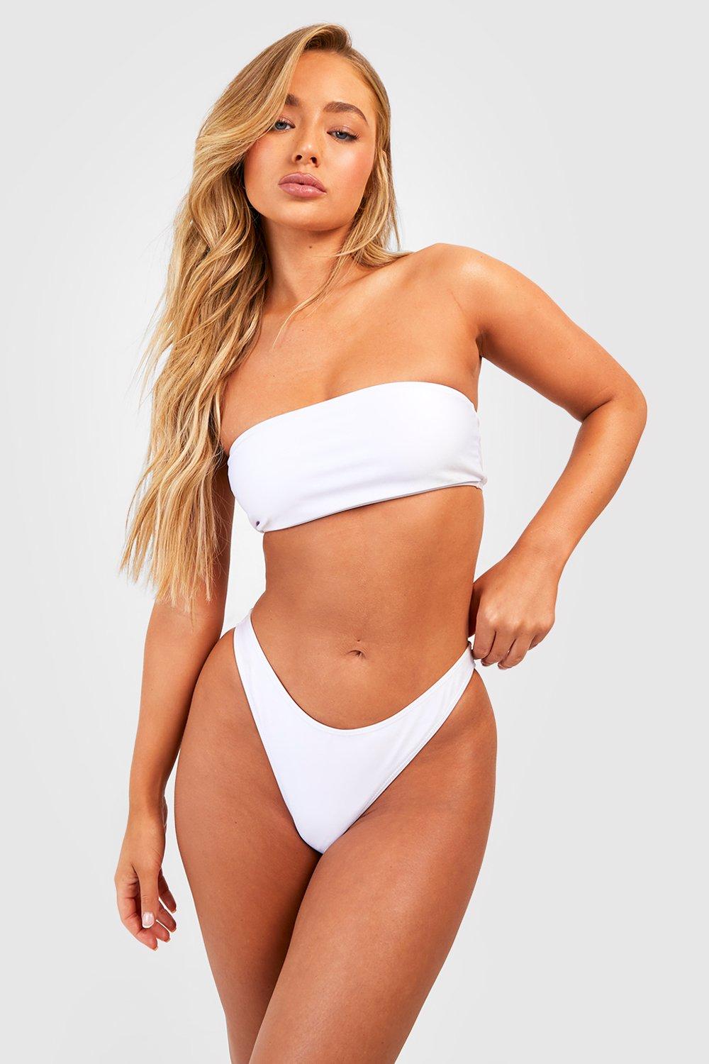 Image of Slip bikini Essentials in taglio Hipster, Bianco