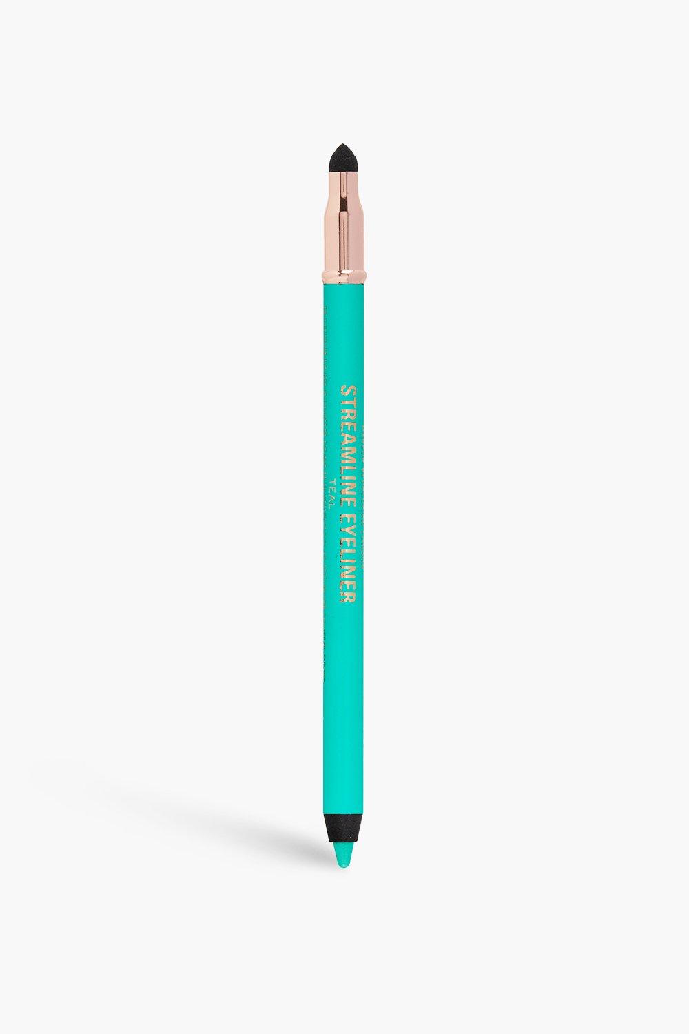 Boohoo Revolution Streamline Waterline Eyeliner Pencil, Teal