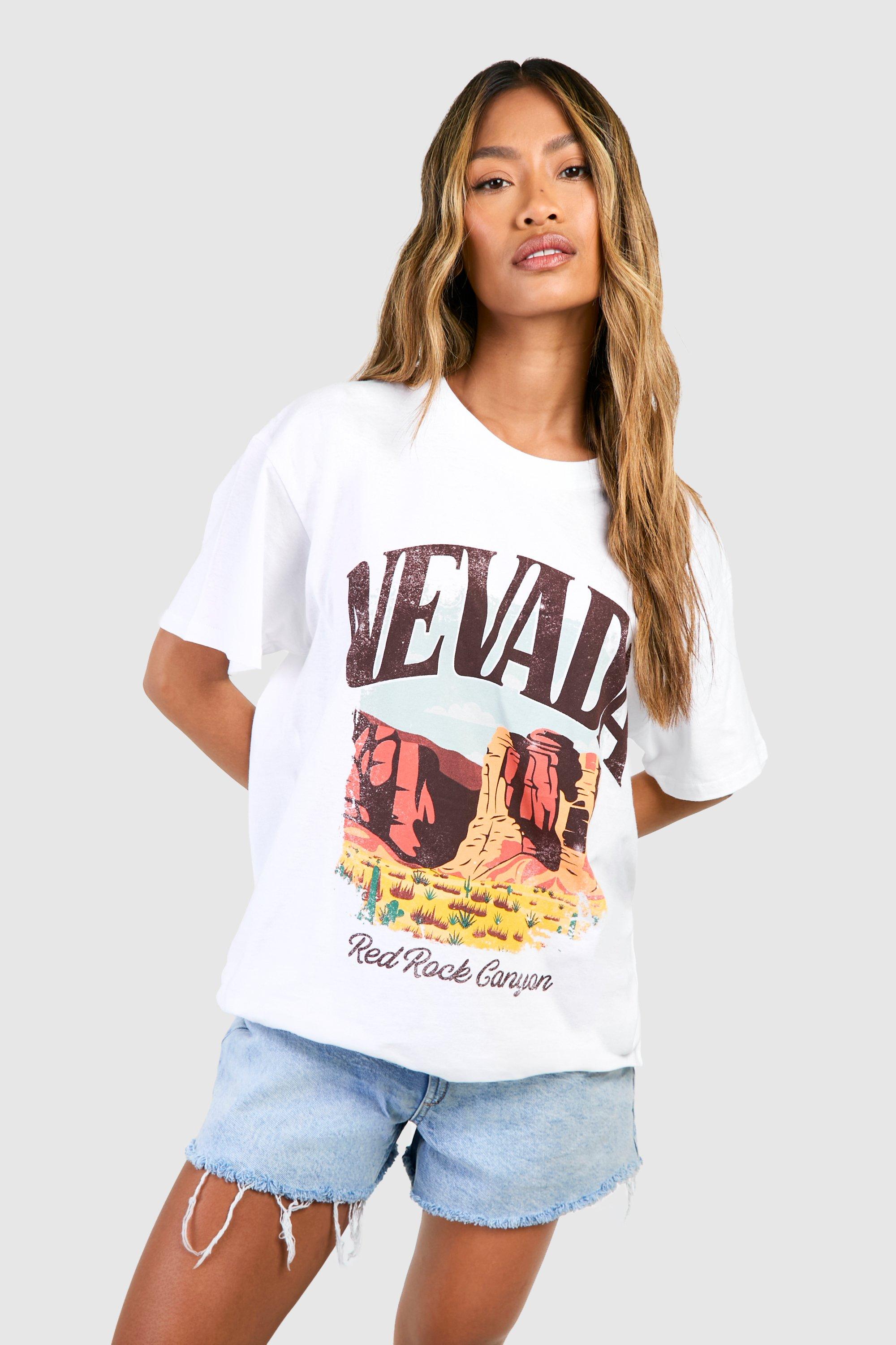 Image of Nevada Oversized T-shirt, Bianco