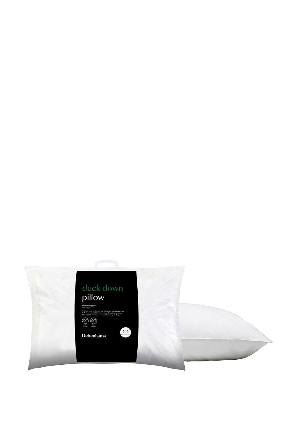 Picture of White Duck Down Pillow
