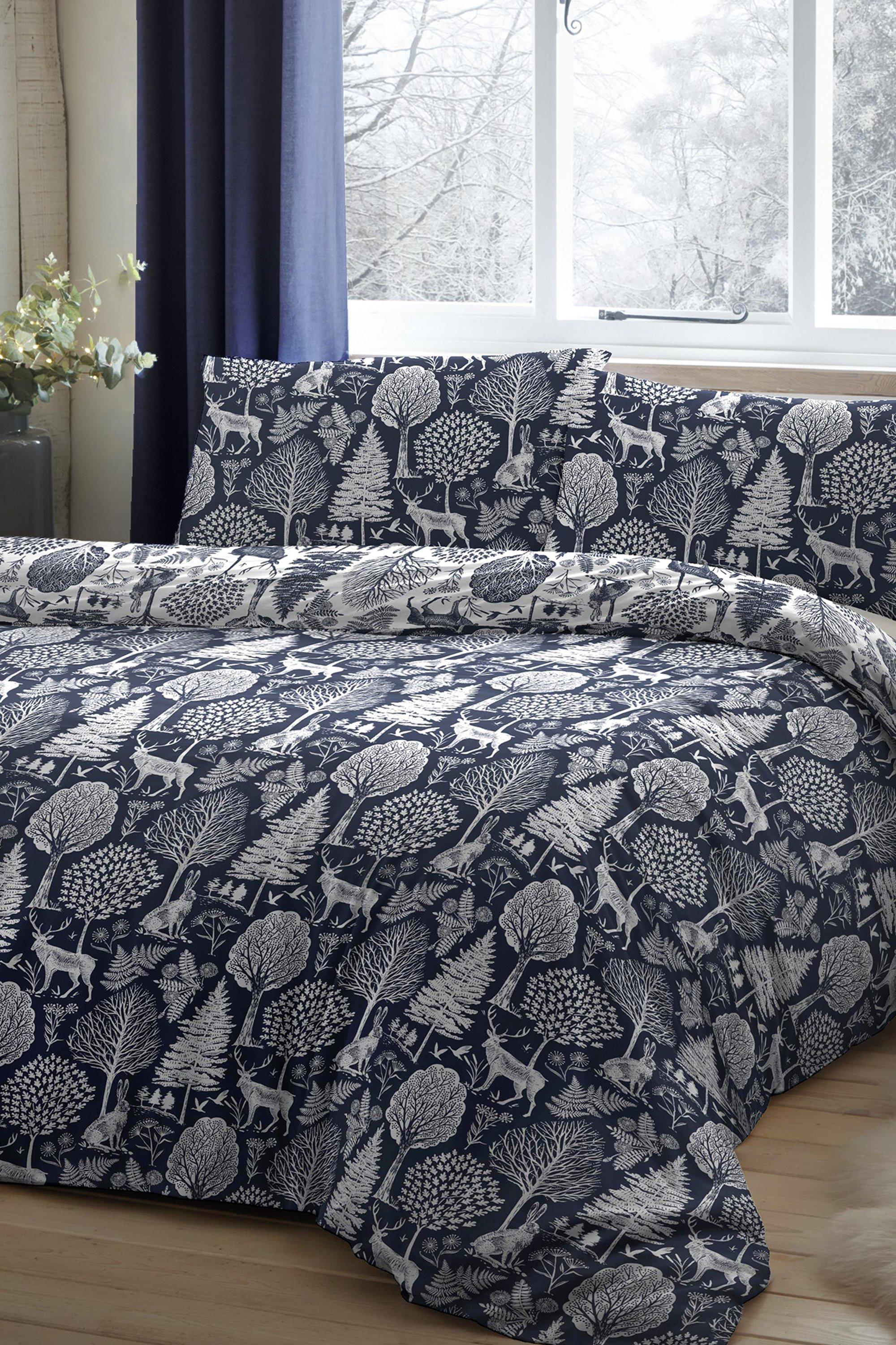 Picture of Brushed Winter Forest Double Duvet Set