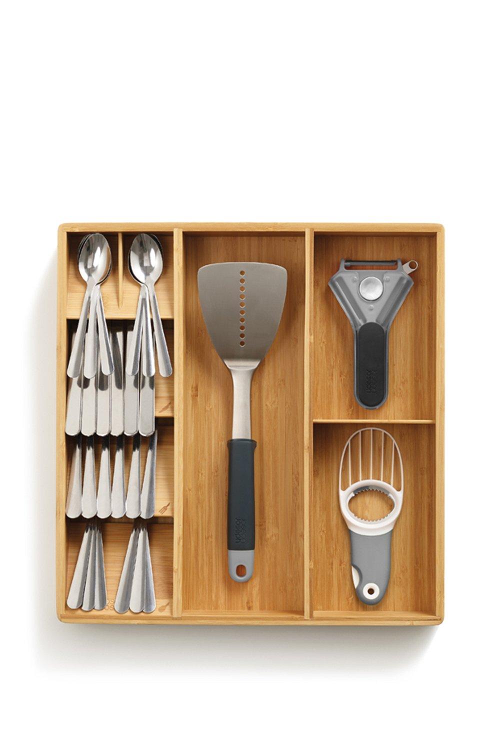 Picture of Bamboo Cutlery Utensil And Gadget Organiser