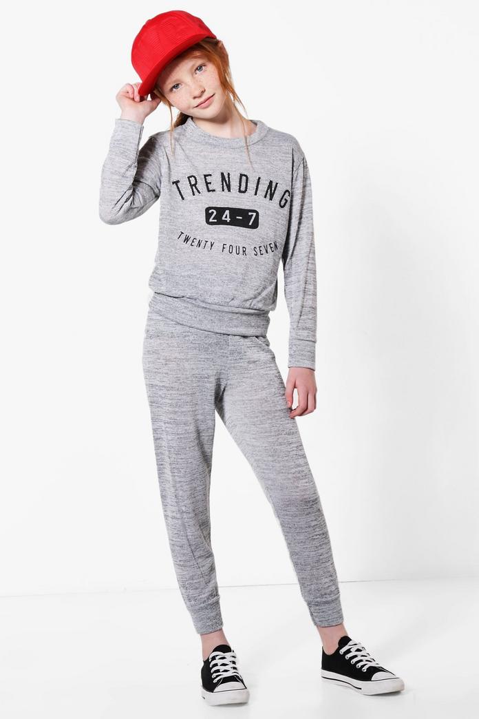 grey tracksuit bottoms girls