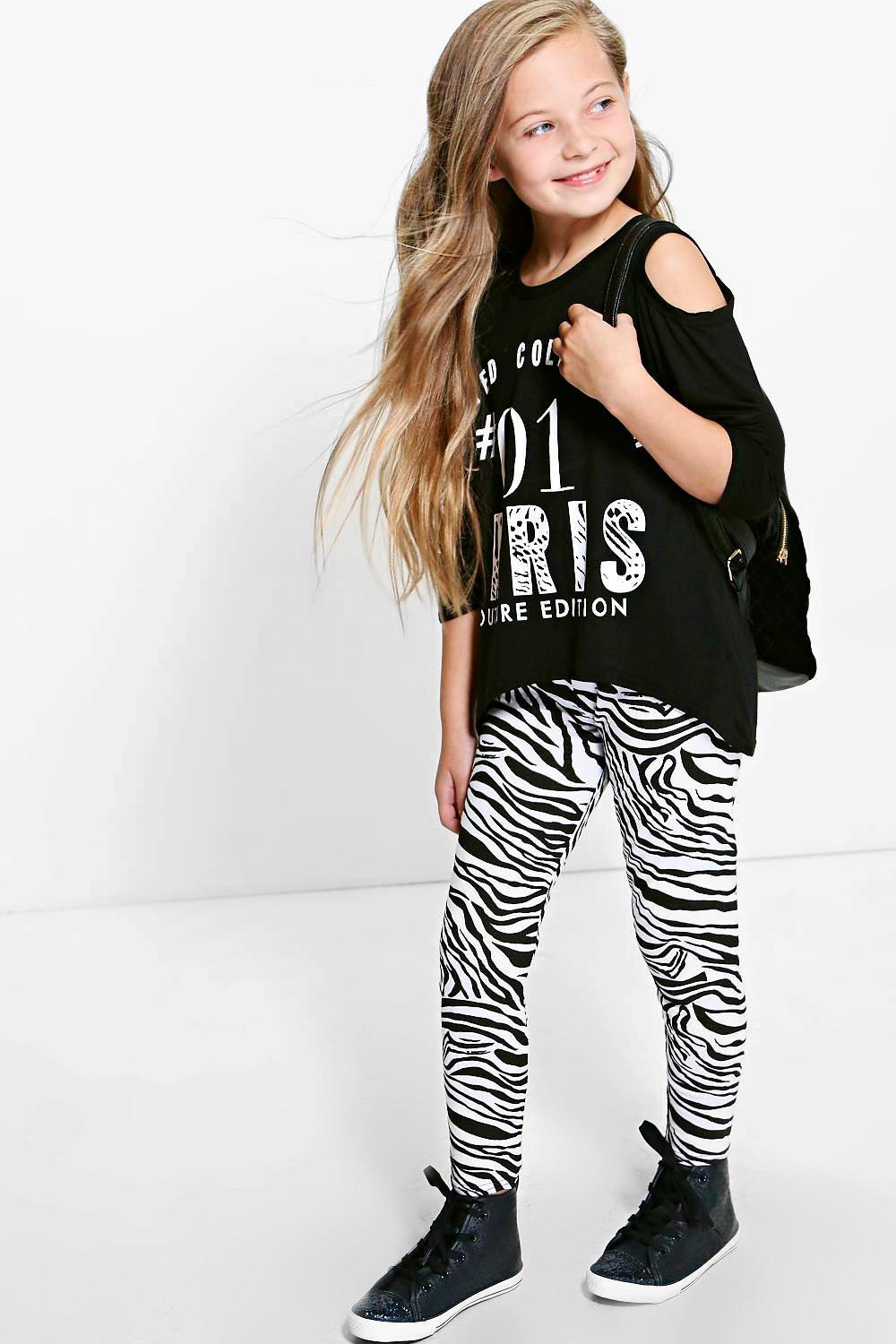 Boohoo Womens Girls Limited Collection Top And Leggings Set Ebay