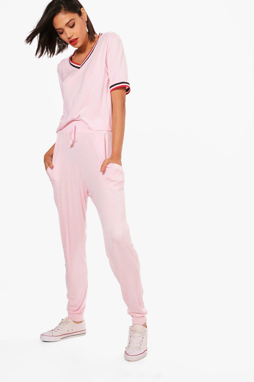 t shirt jogger set
