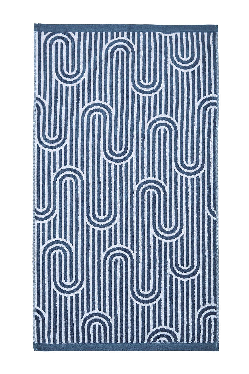 Helena Springfield 'Empire' Cotton Towels|Size: Hand Towel|blue