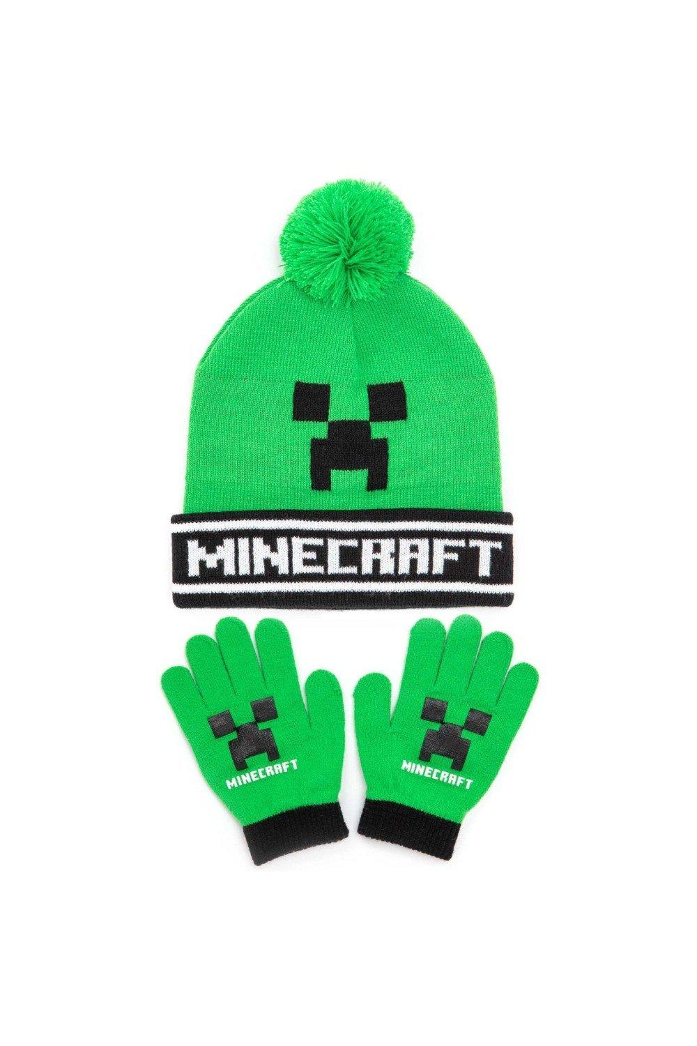 Creeper Hat And Gloves Set