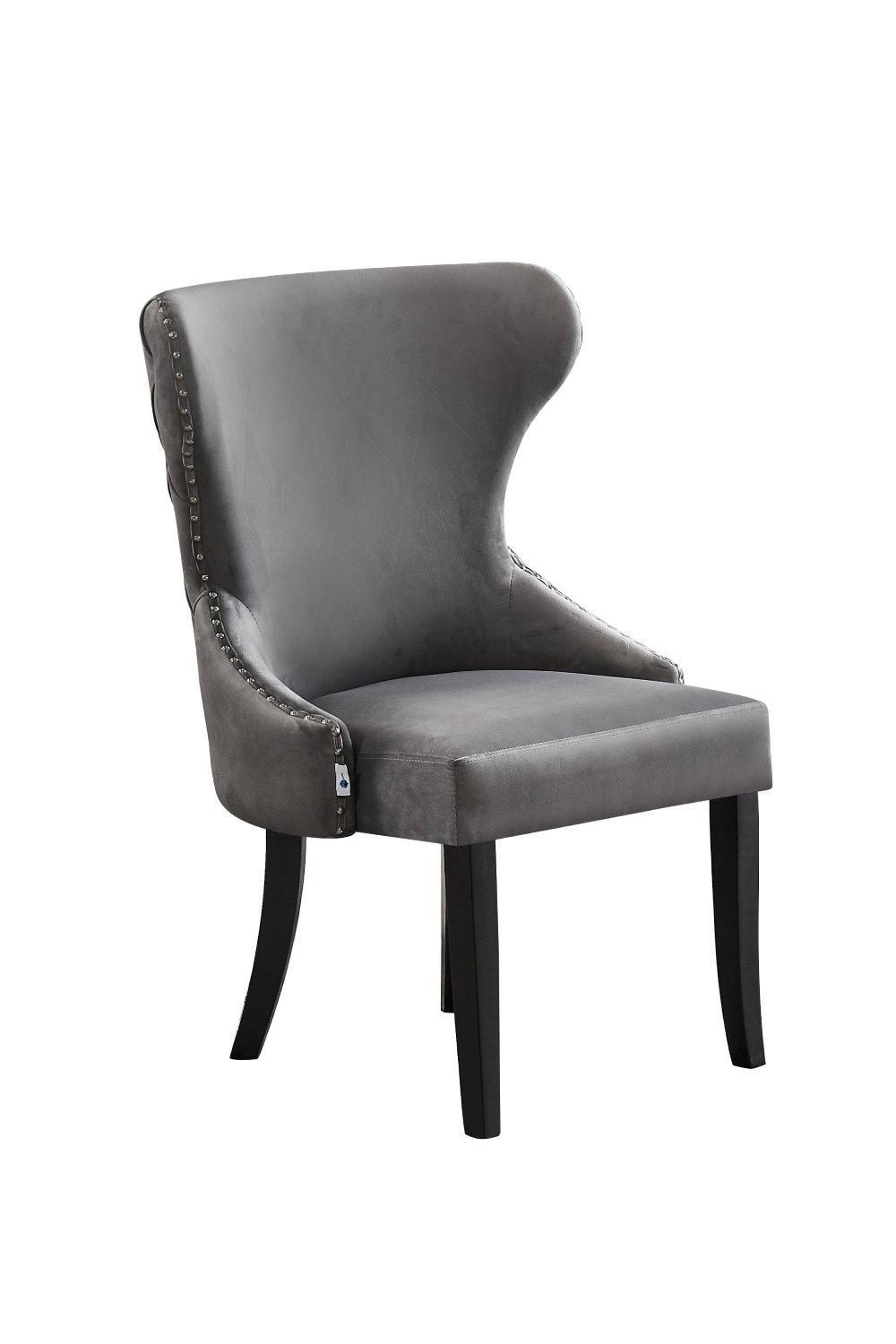 Single 'Mayfair Velvet Dining Chair' Upholstered Dining Room Chairs