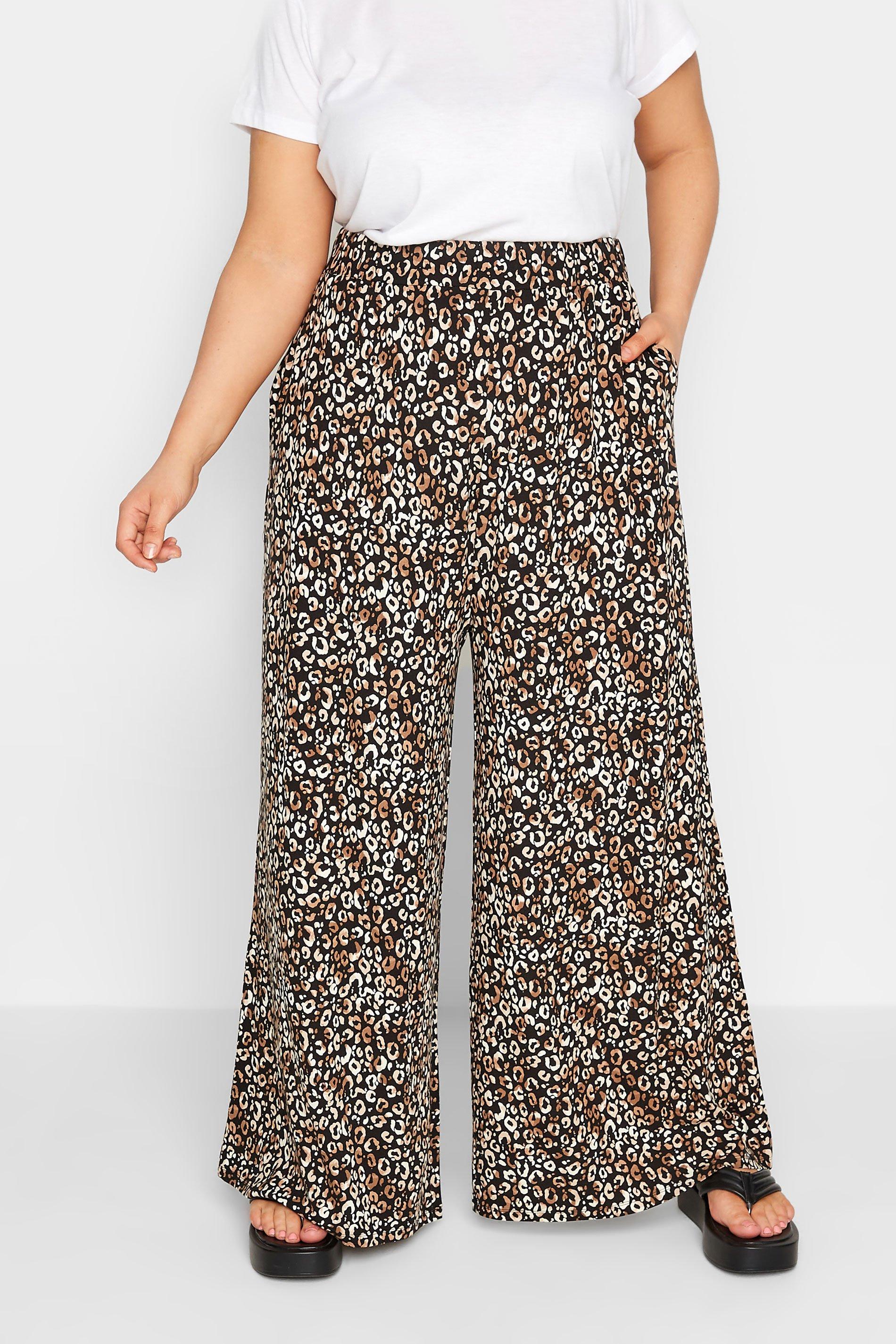 Wide Leg Stretch Trousers product