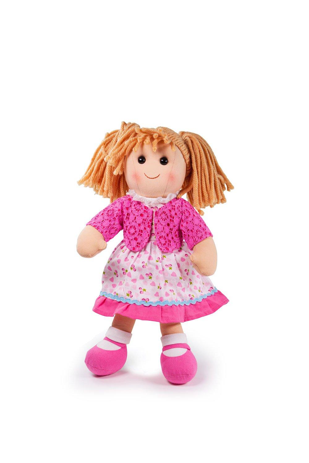 Bigjigs Toys Becky' Doll|pink