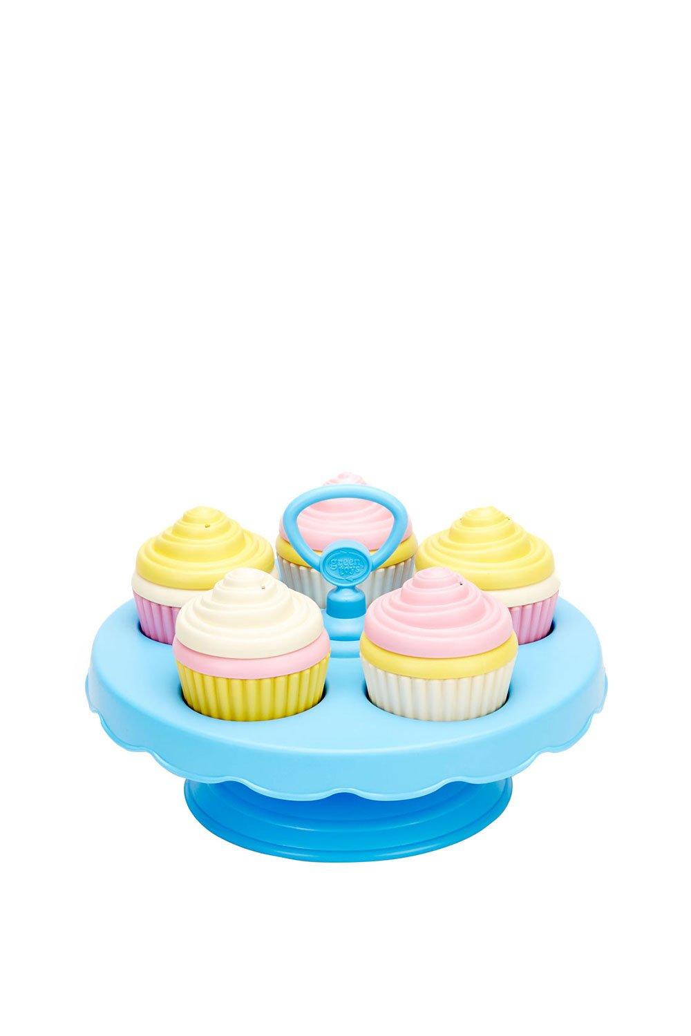 Green Toys Toy Cupcakes|baby blue