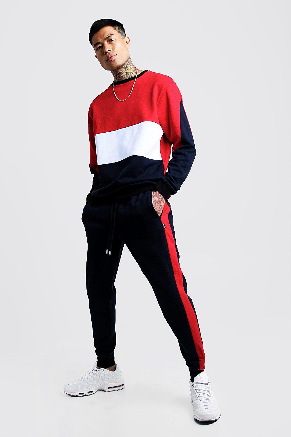 Colour Block Tracksuit мужской