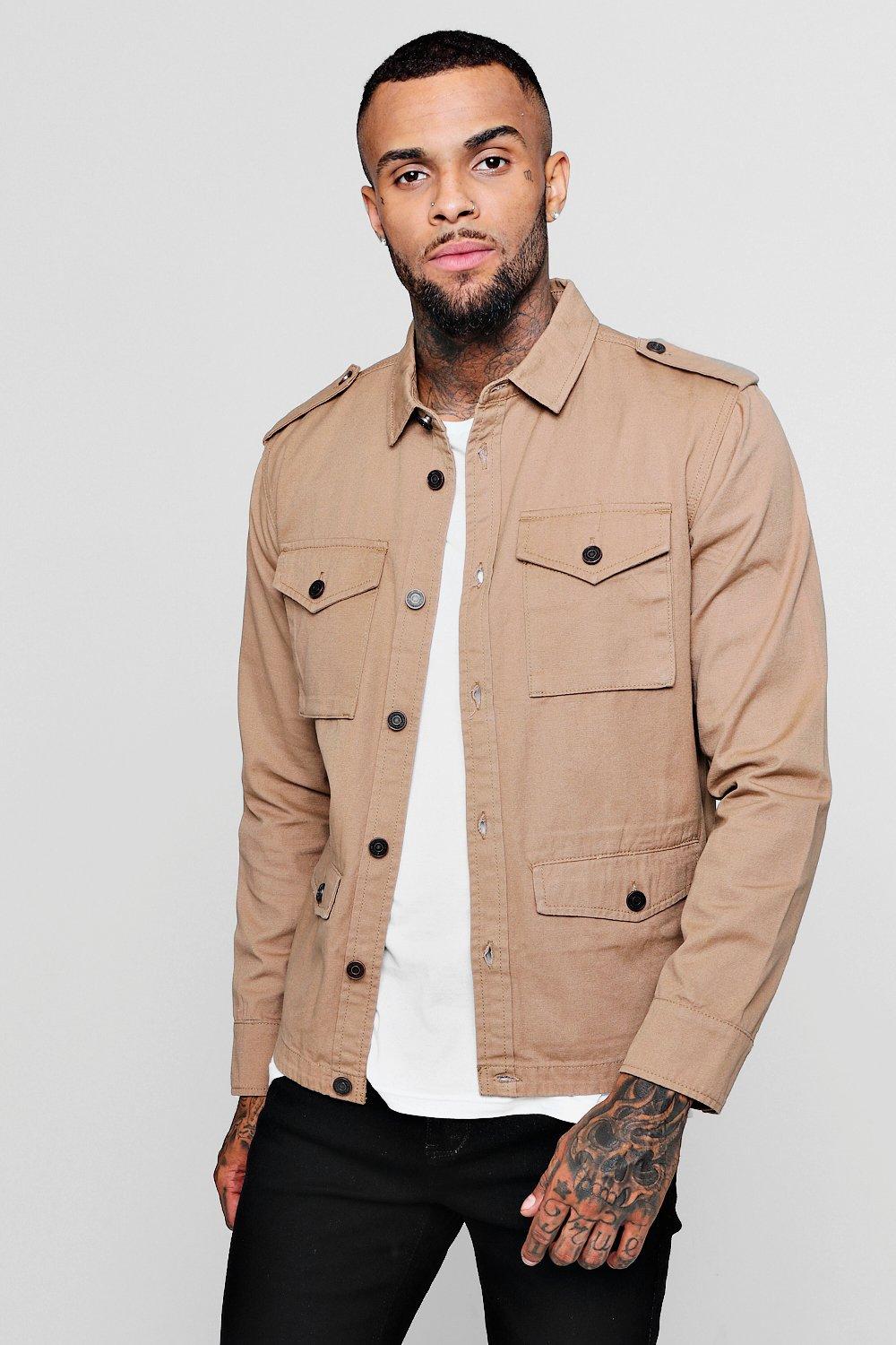 4 Pocket Field Jacket from BoohooMan.com