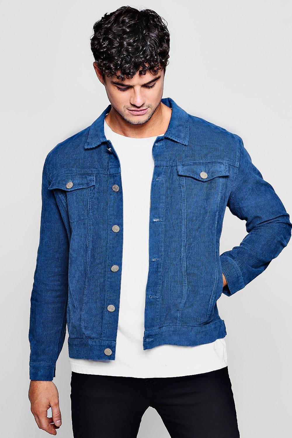 Cord Trucker Jacket from BoohooMan.com