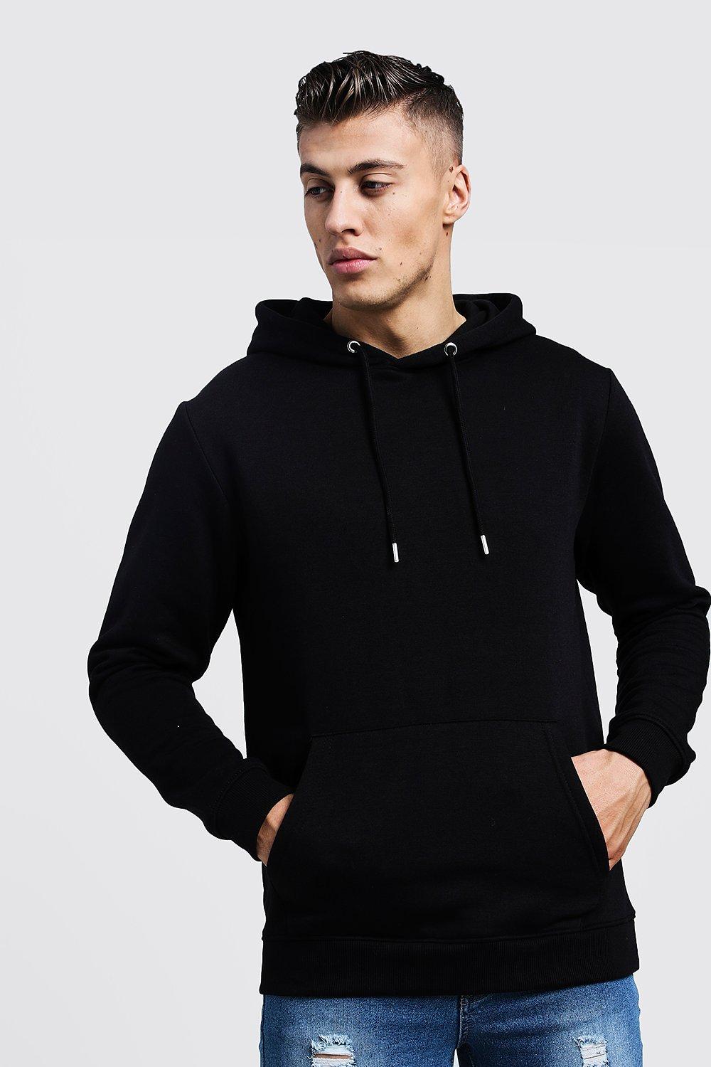 black hoodie boohoo