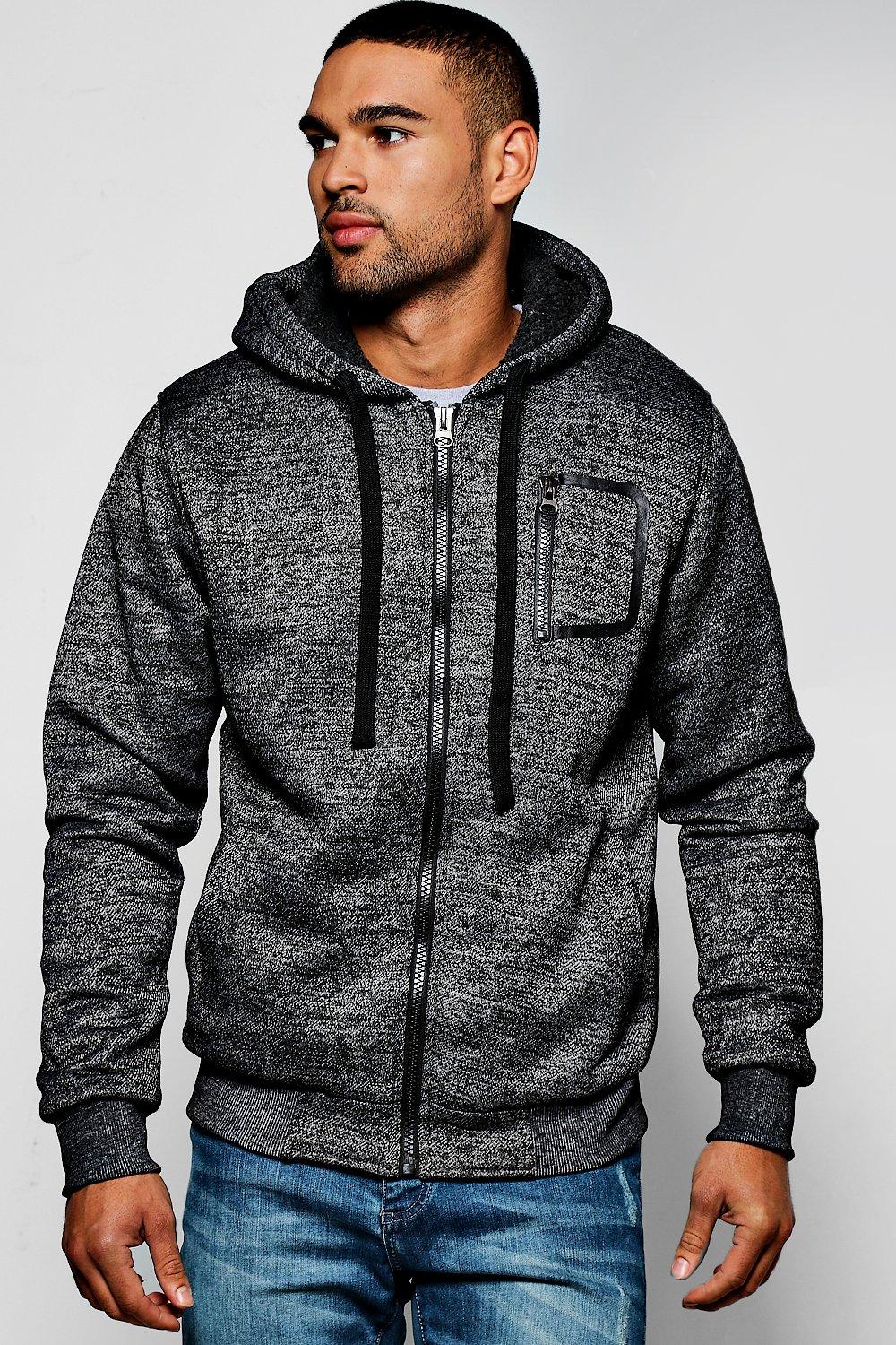 borg hoodie and jogger lounge set