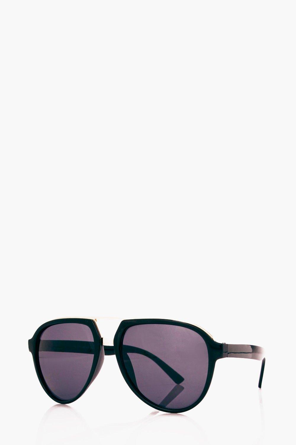 Flat Top Aviator Sunglasses