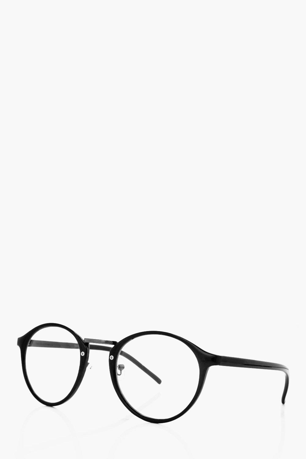 Clear Lense Round Frame Glasses