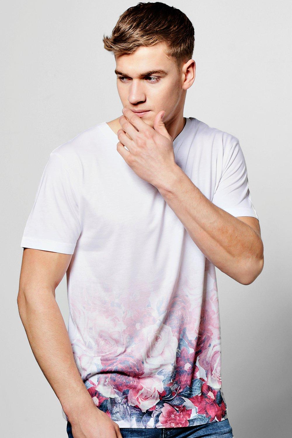 Floral Sublimation T Shirt