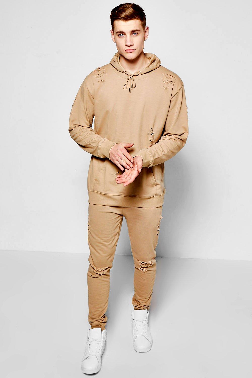 oversized velour tracksuit