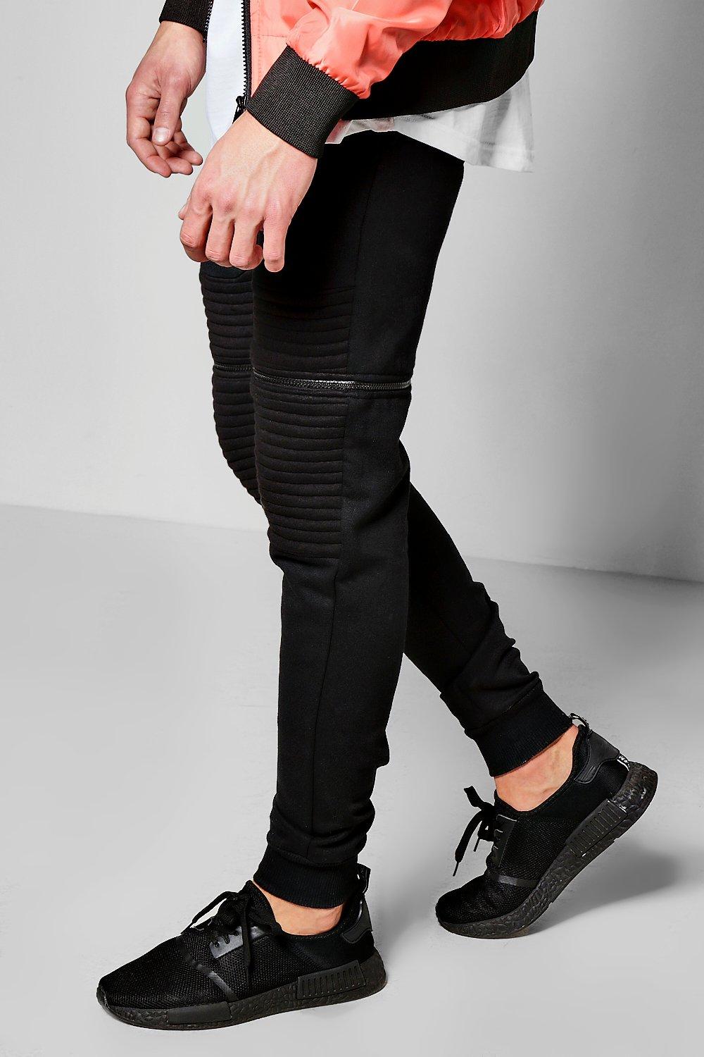 Two In One Zip Off Skinny Biker Jog Shorts