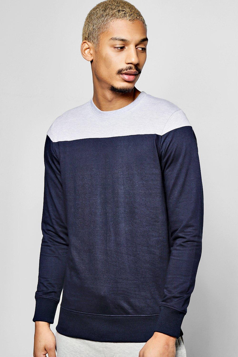 Yoke Panelled Sweatshirt