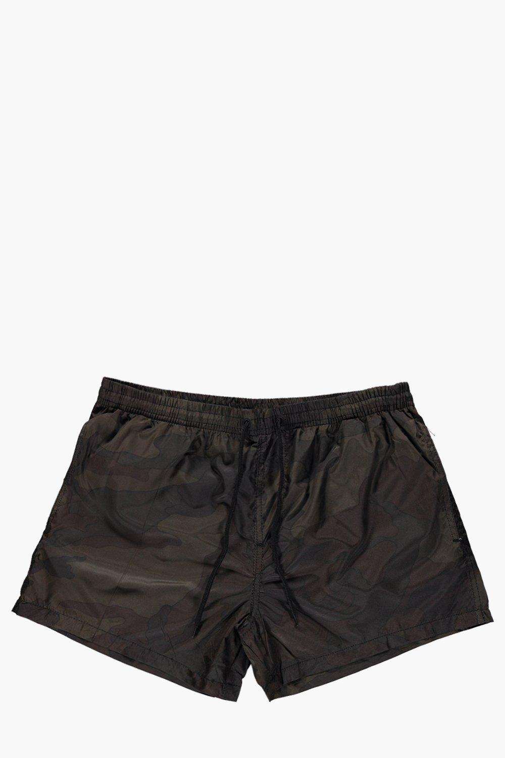 Camo Print Swim Shorts