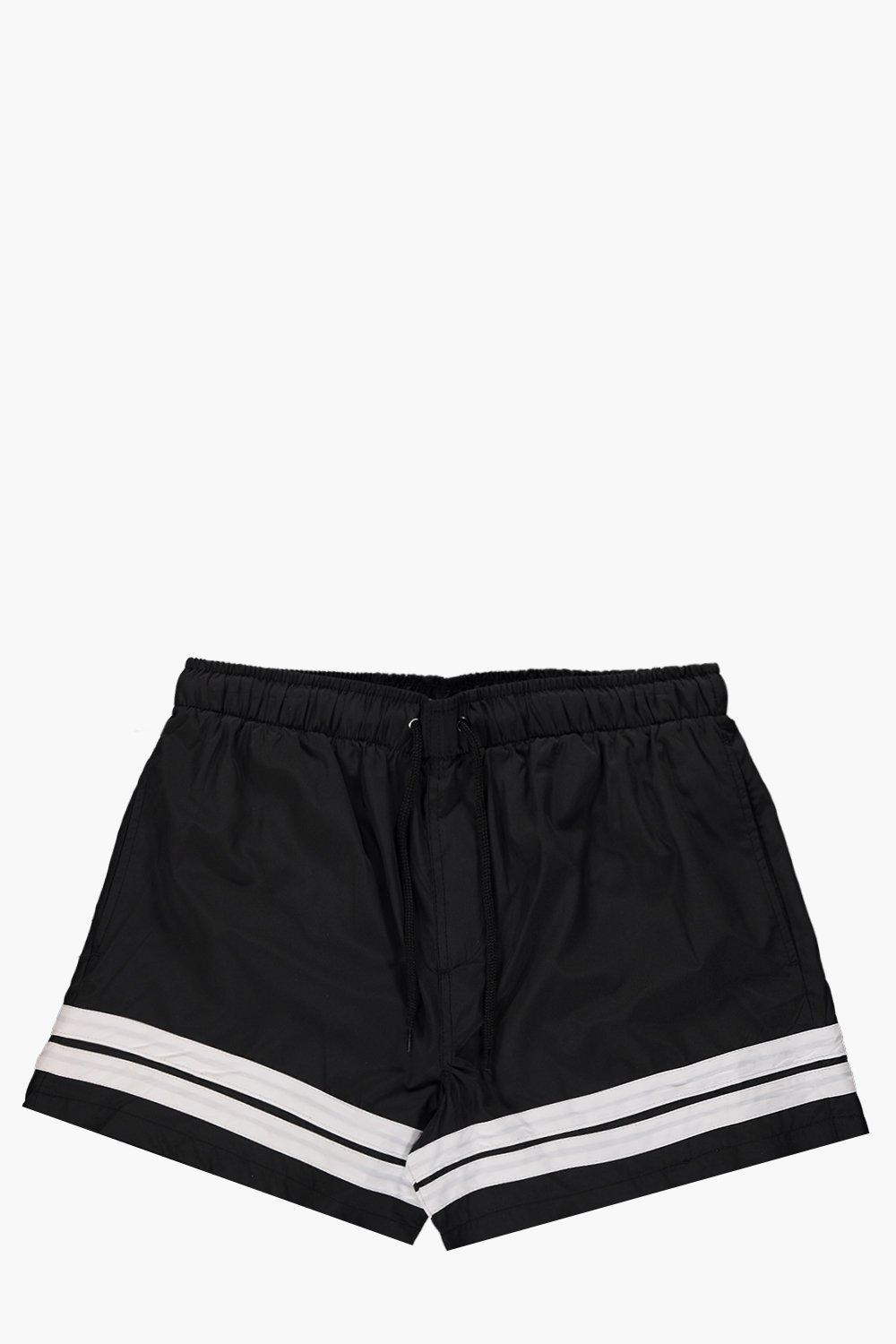 Contrast Stripe Swim Shorts