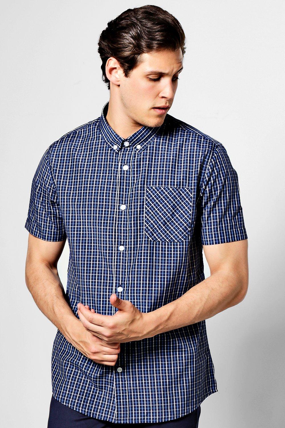 Short Sleeve Check Shirt