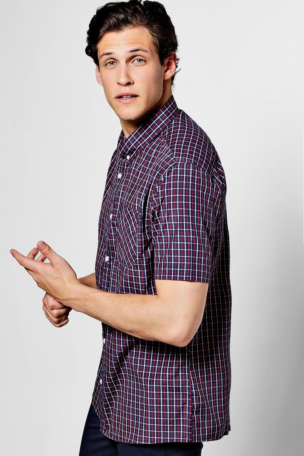 Short Sleeve Check Shirt