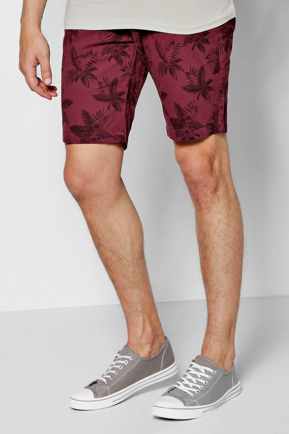 Kiwi Print Chino Shorts