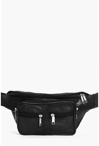 Leather Multipocket Bum Bag