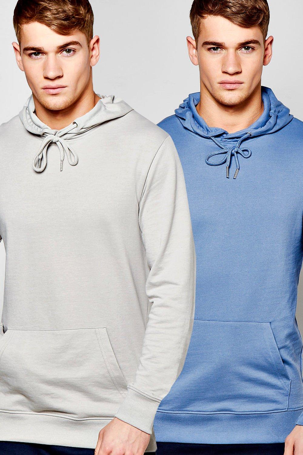 2 Pack Over The Head Hoodies