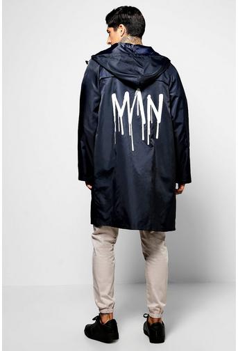 Hooded Longline MAN Festival Cagoule