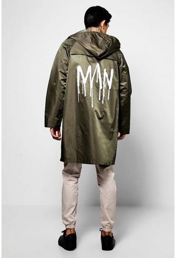 Hooded Longline MAN Festival Cagoule