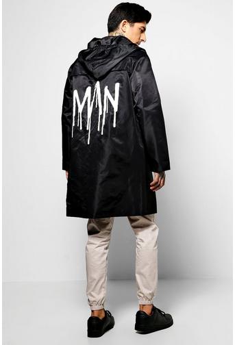 Hooded Longline MAN Festival Cagoule