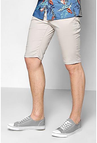 Skinny Stretch Chino Shorts