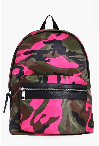 Coloured Camo Backpack