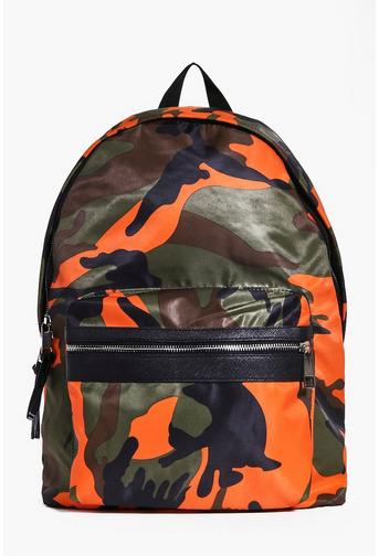 Coloured Camo Backpack