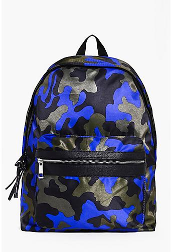 Coloured Camo Backpack