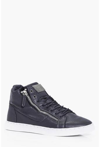 Zip Detail High Tops
