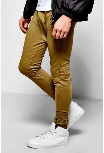 Skinny Fit Joggers With Zip Pockets