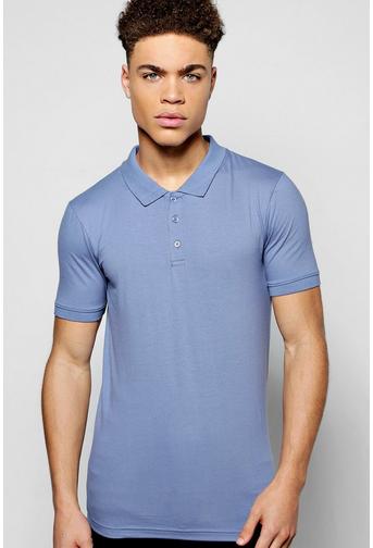 Muscle Fit Jersey Polo