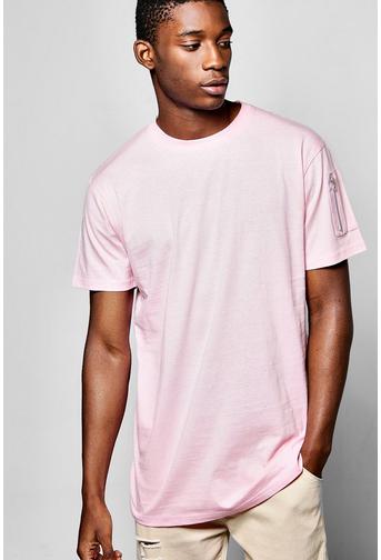 Longline MA1 T Shirt