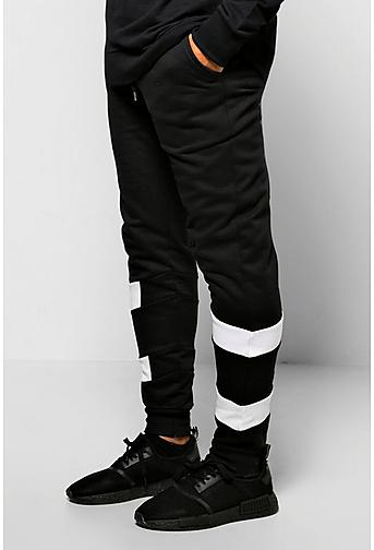 Skinny Fit Panel Joggers