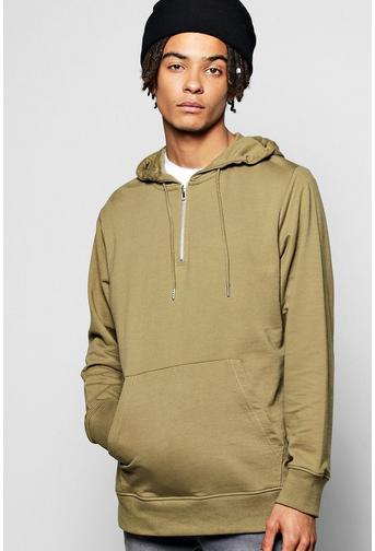 Oversized Over The Head Hoodie With Zips