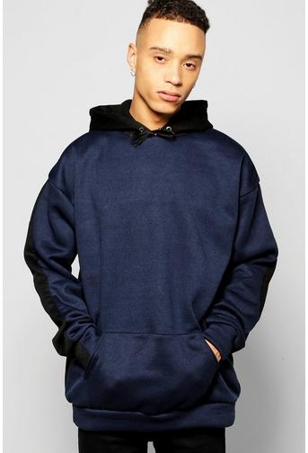 Half And Half Over The Head Hoodie
